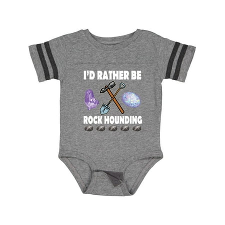 

Inktastic Rock Hounding Rock Collector Gift Baby Boy or Baby Girl Bodysuit