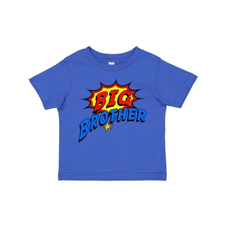 

Inktastic Big Brother Superhero Gift Toddler Boy Girl T-Shirt