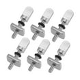 thumbnail image 1 of ziyahi Vis de Planche de Surf en Acier Inoxydable Anti-Rouille Vis Professionnelles M4 Usage Intensif pour Longboard Paddle Board Remplacement Boulons 6 Pcs, 1 of 5
