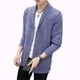 thumbnail image 4 of Suéter de punto de otoño para hombre, cárdigan de estilo casual de moda, suéter de hombre de longitud media, abrigo moderno, 4 of 5