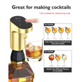 thumbnail image 4 of Decantador de vino y aireador Redsack Electric Gold, 4 of 7
