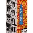 thumbnail image 2 of Fainelli, Deanna 17x24 Black Ornate Wood Framed with Double Matting Museum Art Print Titled - Urban Collage Hotel, 2 of 4