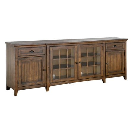 Magnussen Bay Creek 90" Entertainment Console Toasted Nutmeg
