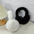 thumbnail image 5 of Visland Unisex Warm Faux Furry Winter Outdoor EarMuffs Foldable Ear Warmer, 5 of 5