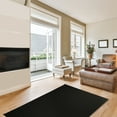 thumbnail image 2 of Furnish My Place Modern Indoor/Outdoor Commercial Solid Color Rug - Black, 6' x 10', Pet and Kids Friendly Rug. Made in USA, Runner, Area Rugs Great for Kids, Pets, Event, Wedding, 2 of 12