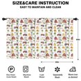 thumbnail image 2 of Blackout Kids Curtains,Tractor and Barns White Pattern Children's Insulated Curtains Set Of 2,Bedroom Essentials,Toddler Room Decor 52"x63", 2 of 5