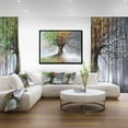 thumbnail image 3 of Designart - Arbre aux Quatre Saisons - Peinture d'Arbre Impression sur Toile Encadrée, 3 of 4