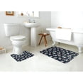 thumbnail image 4 of Xecao Cartoon Sharks 2-Piece Vintage Seamless Anti-Skid Mat Set, featuring a stylish pattern for a safe and elegant toilet rug experience, 4 of 6