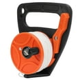 thumbnail image 1 of Dive Rope Reel, 8 Strands Nylon Wire Diving Reel Long Lasting  For Exile Diving Orange, 1 of 8