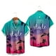 thumbnail image 3 of Camisas de cocotero 2024 para hombre, camisa hawaiana con estampado 3D para hombre, camisetas de playa de manga corta 6xl, camisetas de moda, blusa Mal Camisa, 3 of 5