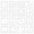 thumbnail image 1 of 16 plantillas de pintura de flores., 1 of 3