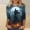 Multicolor, variant on Cavosen Halloween Funny Shirts for Women Graphic 3/4 Sleeve Crewneck Dressy Blouse Loose Shirts Fall Cozy Holiday Club Tops