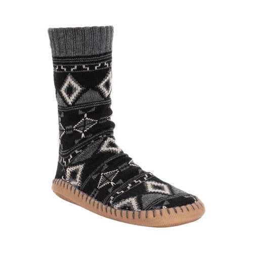 men's muk luk slipper socks