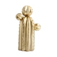 thumbnail image 3 of Escultura decorativa de mesa con forma de cactus de resina, regalo de cumpleaños y boda. Gold_B, 3 of 9