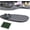 Gray, variant on Multi-Functional Support Anti Slip Pad, 360°Rotating Phone Holder with Temporary Parking Number, Multi-Functional Car Anti Slip Mat, Portable Car Anti Slip Mat Phone Holder for Drivers (Gray)
