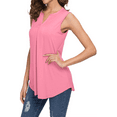 thumbnail image 4 of Fantaslook Womens Tank Tops V Neck Sleeveless Summer Shirts Loose Casual Tops Blouse, 4 of 9