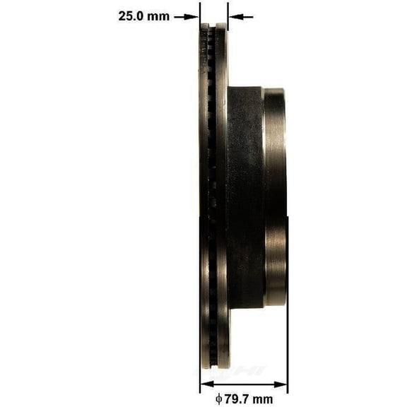 BENDIX PRT6178 Bendix Brake Rotor Fits select: 2012-2014 FORD F150