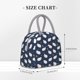 thumbnail image 2 of Balery Cute Sheep 1 Bolsa de Almuerzo para Mujeres, Caja de Almuerzo, Bolsa de Almuerzo Pequeña Impermeable, Tote de Almuerzo Reutilizable con Gran Capacidad, 2 of 6