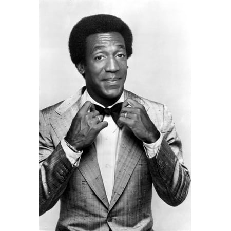 Bill Cosby adjusting his bow tie Photo Print