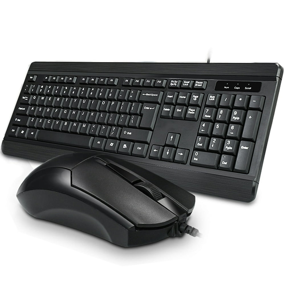 Keyboard and mouse diagram