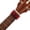 Red, variant on 18cm Guitar String Mute Wrap Dampener Fretboard Noise Reducer Suppressor Strap Accessory for 6 String Acoustic Electric Classic Bass Guitars Noise Eraser Belt Band, Black Color