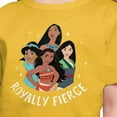 thumbnail image 3 of Disney Princess - Royally Fierce - Toddler And Youth Short Sleeve Graphic T-Shirt, 3 of 5