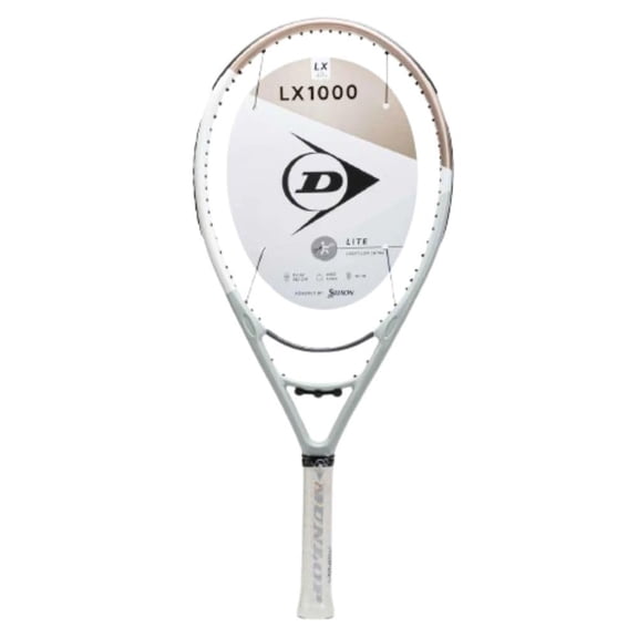 Dunlop LX 1000 Tennis Racquet , Gray/Silver 4 1/8