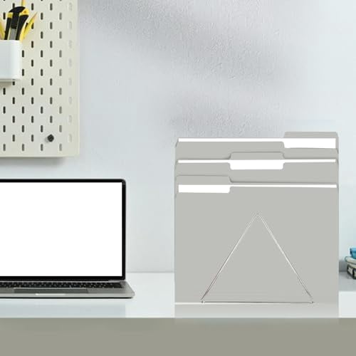 File Folder,  150 Pack 1/3 Cut Tab File Folders Letter Size, Grey, Folders with Tab, Great for Organizing and Easy File Storage