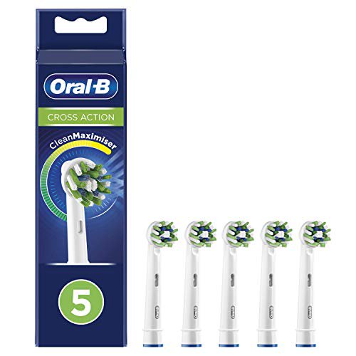 OralB CrossAction Electric Toothbrush Heads with Clean Maximiser