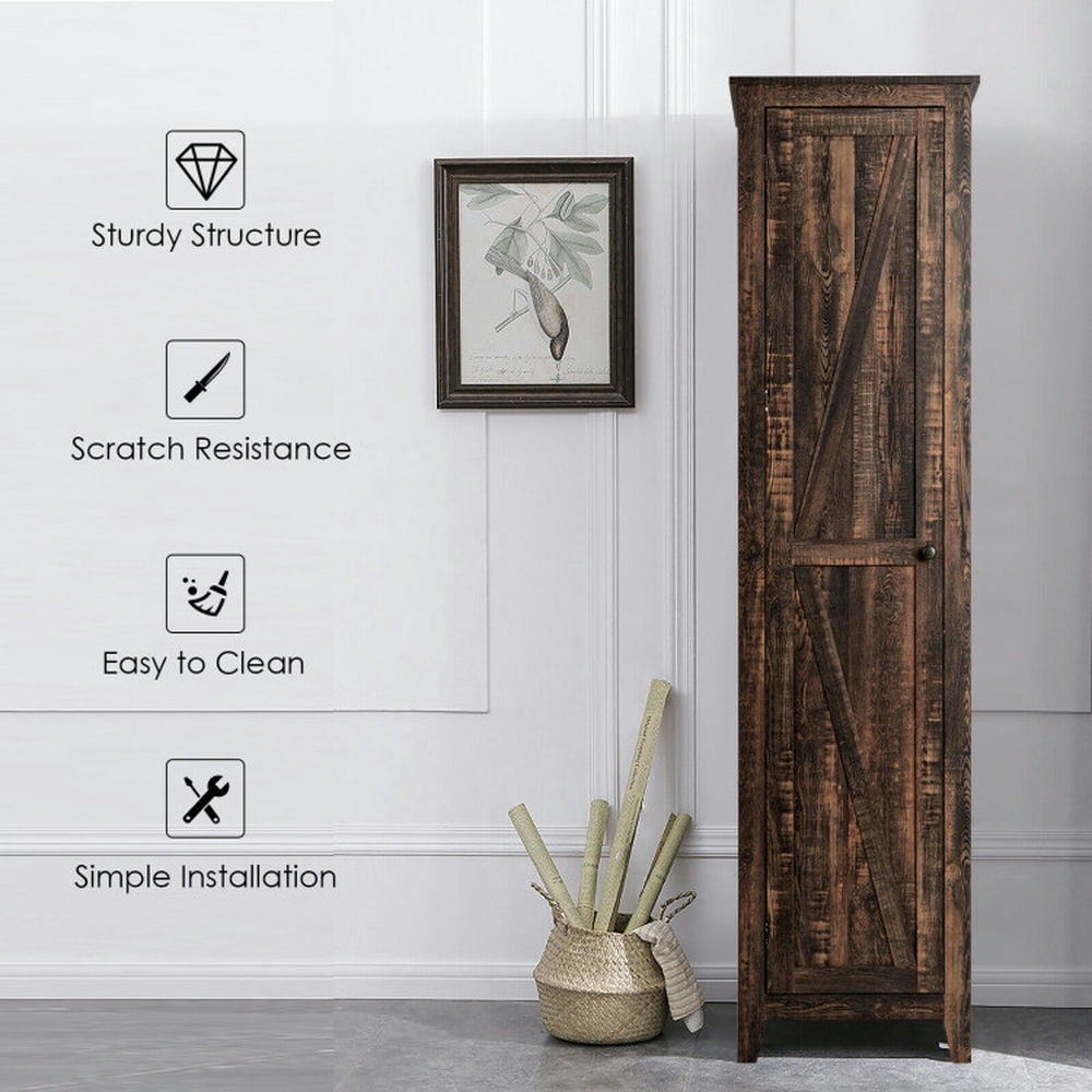 Finihen Bathroom Storage Cabinet, Bathroom Floor Cabinet, Linen Tower Bathroom Storage Cabinet Tall Slim Side Organizer with Shelf, for Bathroom, Living Room, Bedroom, Kitchen, Walnut Finihen Bathroom Storage Cabinet, Bathroom Floor Cabinet, Linen Tower Bathroom Storage Cabinet Tall Slim Side Organizer with Shelf, for Bathroom, Living Room, Bedroom, Kitchen, Walnut