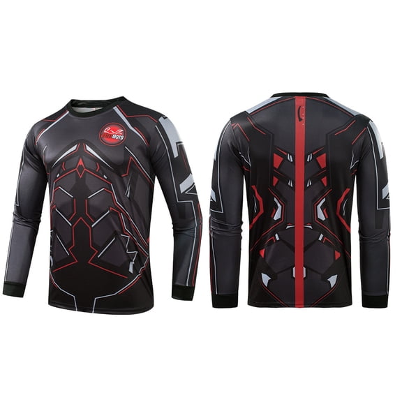 Motorcycle jersey Shirt cycling riding clothes Bike Jersey Racing for men sports Longsleeve tshirt