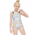 thumbnail image 3 of Cinnamoroll Girls One Piece Swimsuits Hawaiian Summer Swimwear Beach Bathing Suit Outfits, 3 of 7