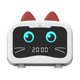 thumbnail image 2 of Altavoz despertador digital lindo (blanco), 2 of 4