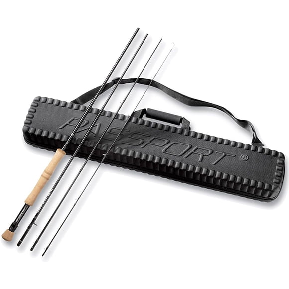 Flying Fisherman 9' Passport Fly Fishing Rod with Travel Case - #8 Wt.