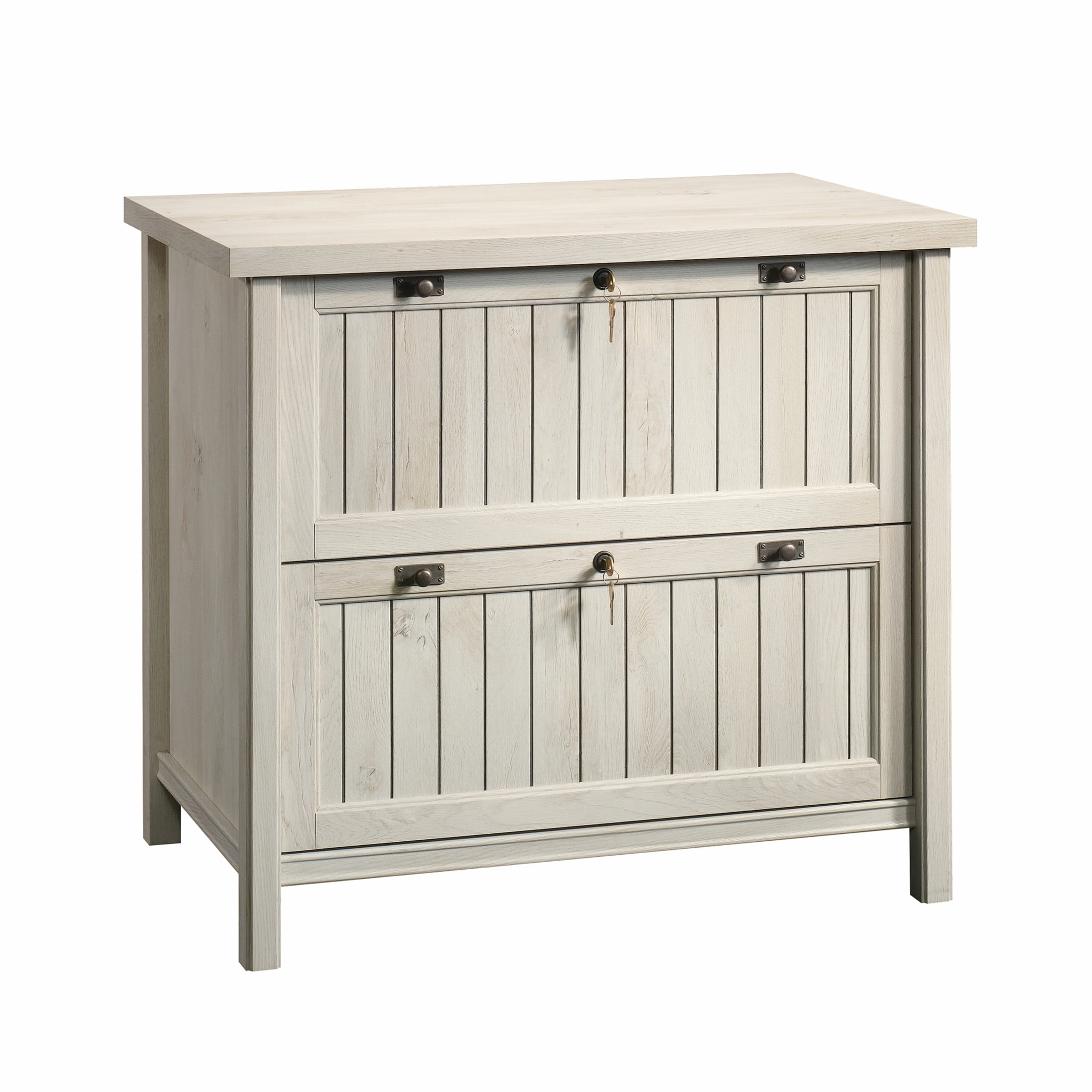 Sauder Costa 2-Drawer Lateral File Cabinet, Chalked Chestnut Finish