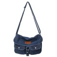 thumbnail image 1 of Bolso de mezclilla Bolso de viaje Correa ajustable Bolsas de mano para mujer Bolso vintage portátil, 1 of 9