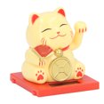 thumbnail image 1 of Gato De La Fortuna Solar, Brazo Chino Que Agita De 2 Pulgadas, Gato De La Suerte, Colores Brillantes, Gato De Bienvenida Portátil Con Energía Solar Para Recuerdos De Viaje Y, 1 of 7
