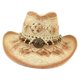 thumbnail image 3 of Sombrero de vaquero Colco para exteriores beige Sombrero de paja para el sol, 3 of 7