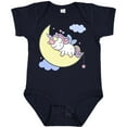 thumbnail image 3 of Inktastic Unicorn Moon Girls Baby Bodysuit, 3 of 5