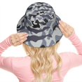 thumbnail image 6 of Camouflage Bucket Hat, Personalized Acrylic Fisherman Hat, Soft and Warm Casual Outdoor Cap for Daily Wear, 6 of 6