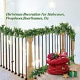 thumbnail image 5 of Btomtd 180cm Christmas Rattan Pines Needle Vines Garland Plastic Soft Rubber Green Leaves Decorative Strip Cedar Decor, F, 5 of 6