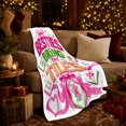 thumbnail image 3 of Playful Mahjong Tiles Bestie'S Bring Tiles Text Design, Cozy Friendship Quote Scene, Warm Flannel Blanket for Living Room and Reading Nook, Art Lovers Friendship Gift, Artistic Home Decor, 3 of 9