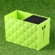 thumbnail image 5 of Estuche para tijeras de peluquería con doble ranura, caja de almacenamiento para pinzas de pelo y tijeras de peluquería (verde), 5 of 7