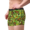thumbnail image 4 of Naloa Carrot Eggplant Print Mens Underwear - Boxers for Men, Classic Briefs for Men, 4 of 9