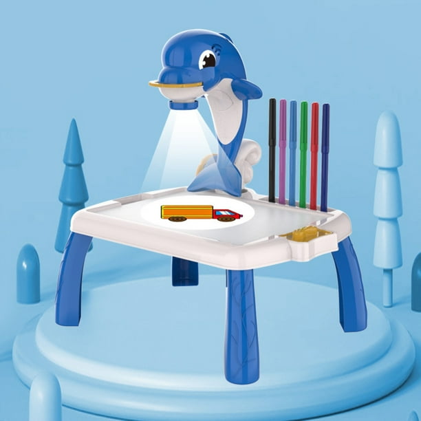 Trace and Draw Projector Toy for Kids Drawing Board Projector Table