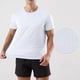 thumbnail image 1 of pstuiky camiseta de hombre, Camisa informal de malla con agujeros, ventilación, cremallera y solapa de manga corta para hombre, color liso ropa de hombre m, 1 of 9