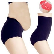 Zeus Women Solid Color Seamless High Waist Shapewear Tummy Control Corset Briefs