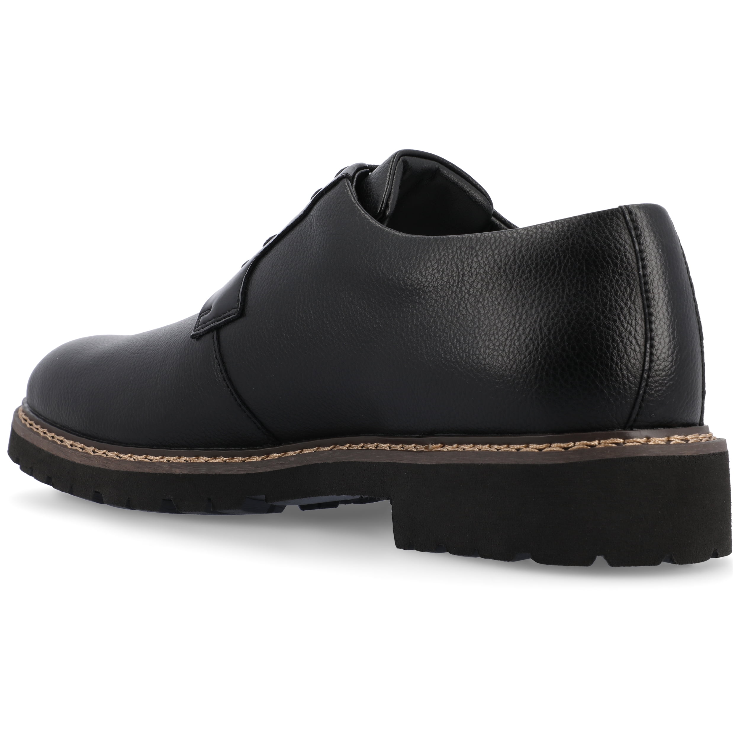 Vance Mens Martin Plain Toe Lace-up Derby