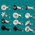 thumbnail image 3 of 2pcs Air Conditioner Drain Hose Connector Drain Pipe Elbow Tool Leakproof Water Outlet Fitting for Home and Professional, 3 of 15