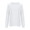 thumbnail image 4 of Womens Long Sleeve Shirts Casual Tops Dressy Outfits Fall Fashion Blouses Lace Clothes Y2k, 4 of 9